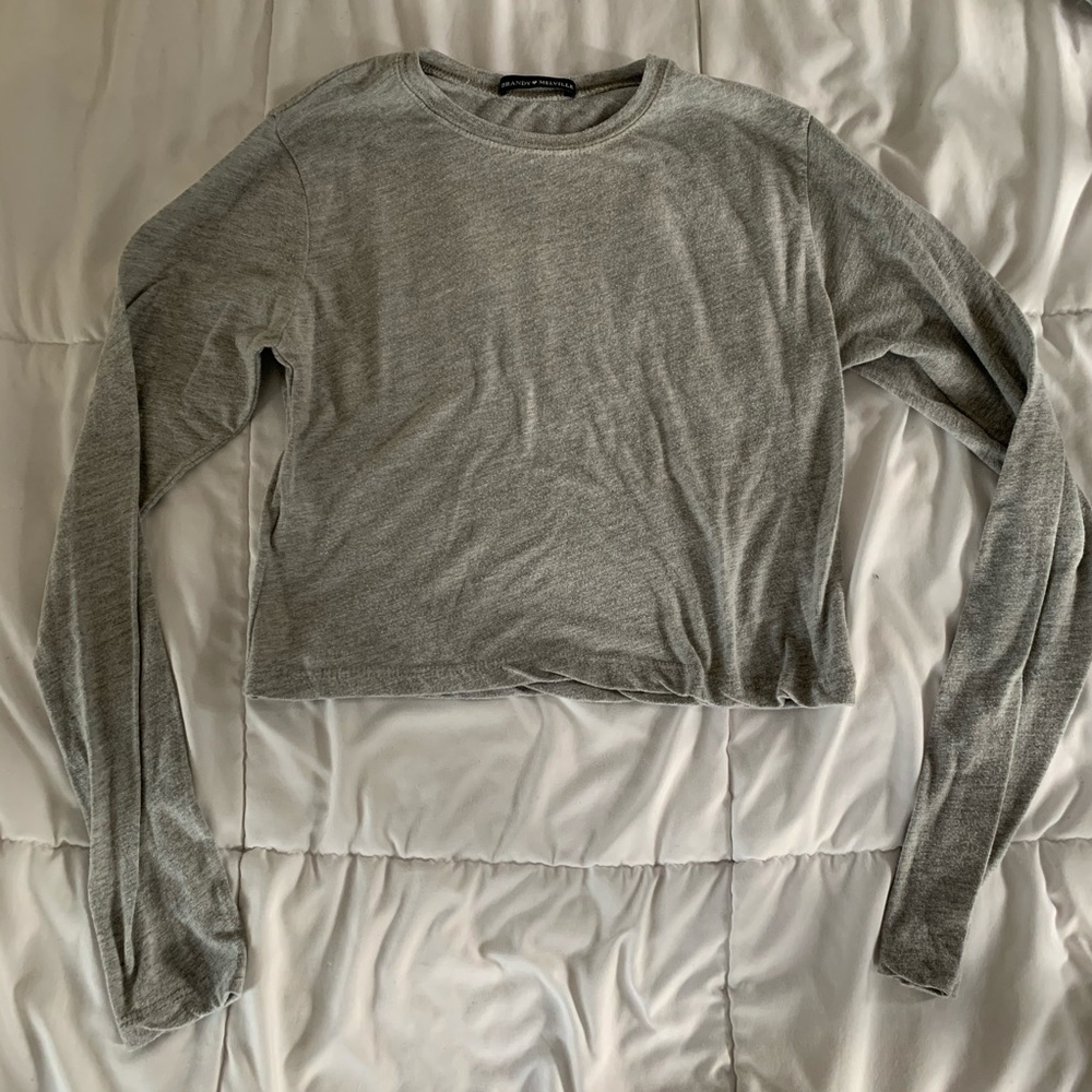 Brandy Melville Cropped Long Sleeve